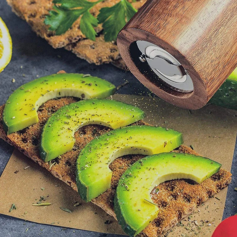 Leeseph Salz- & Pfeffermühle aus Holz – Frische Gewürze für Ihre Küche