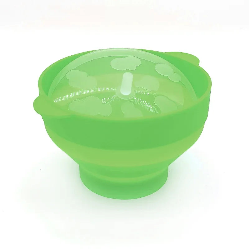 Silikon Popcornschale Mikrowelle – Faltbare Popcorn Maker für Zuhause