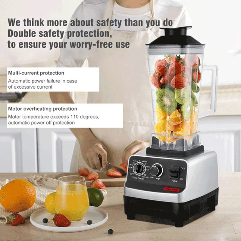 BALASHOV Hochleistungsmixer – Leistungsstarker Mixer für Smoothies, Suppen & Eiszerkleinerung