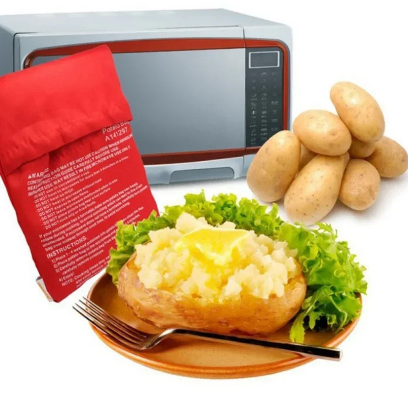 Kartoffelbeutel für Mikrowelle – Perfekt gegarte Kartoffeln in kurzer Zeit!
