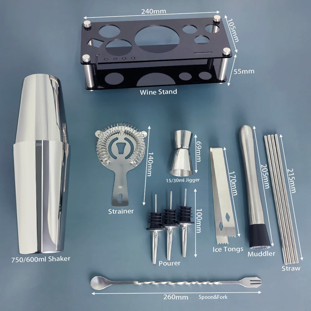 Edelstahl Bar-Set XINGZHAOHOME – Der perfekte Helfer für Ihre Bar