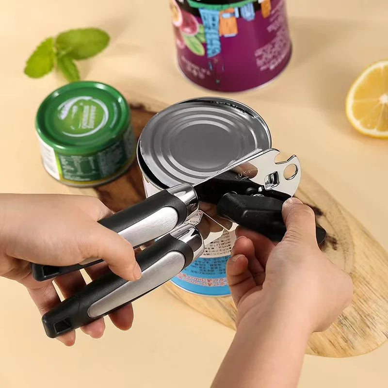 Multifunktionaler Edelstahl-Dosenöffner – Ergonomisch, langlebig & umweltfreundlich