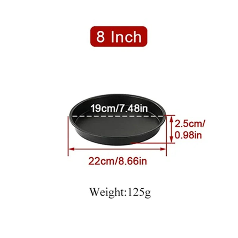 Antihaft Kuchenform 6/7/8 Zoll – Ideal für Pizza, Kuchen und mehr