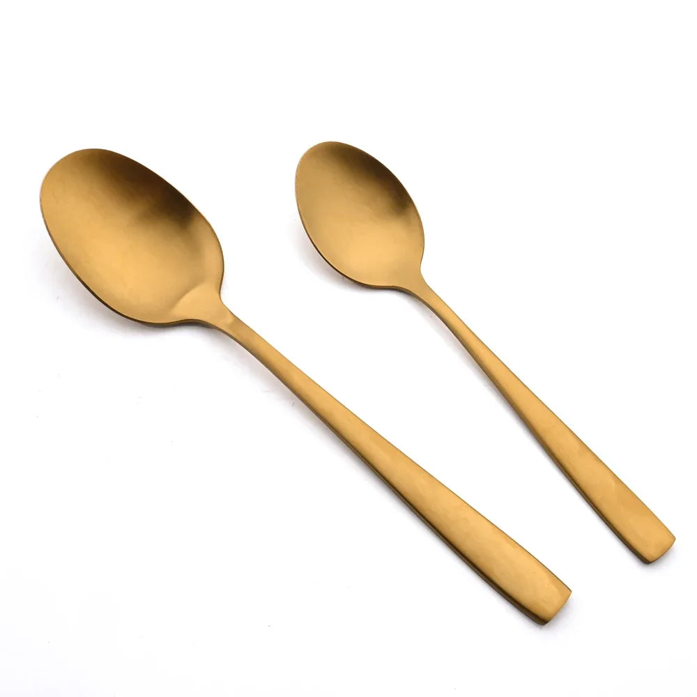 JANKNG Edelstahl Besteckset – Umweltfreundlich & Spülmaschinenfest | Hochwertiges Design