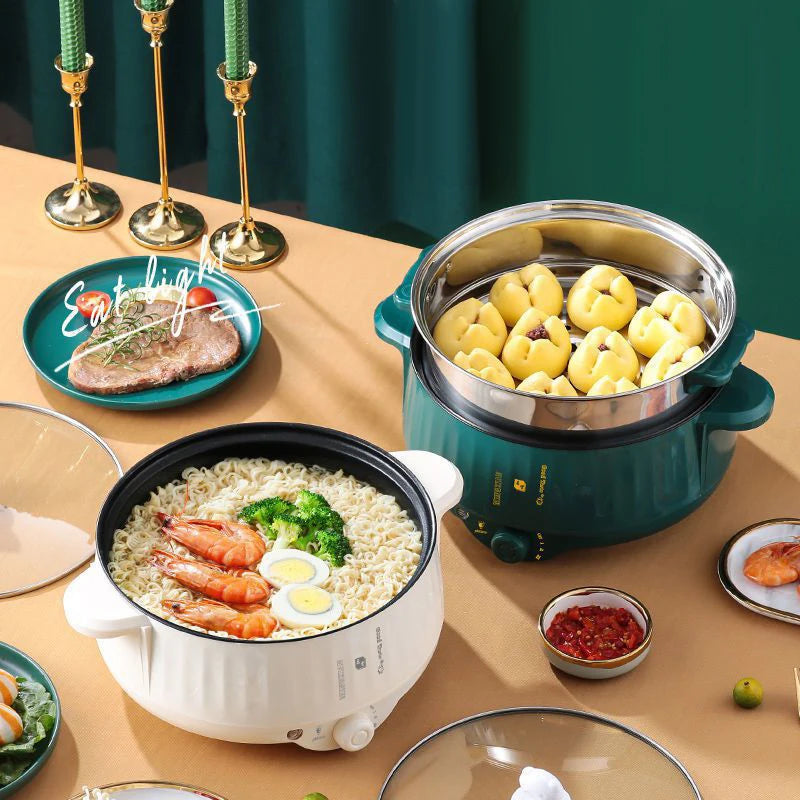 Vielseitiger Mini Reiskocher – 1,7L & 3,2L | Antihaft | Schnelle Zubereitung | BALASHOV