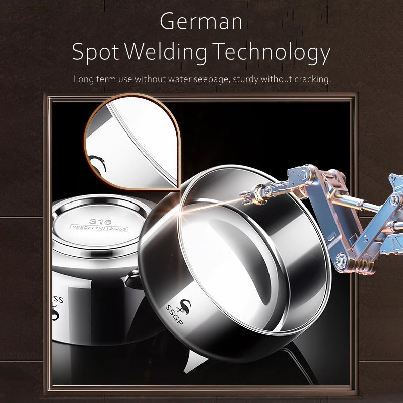 Isolierte Edelstahl Schüssel 380ml/526ml – Perfekt für warme & kalte Speisen