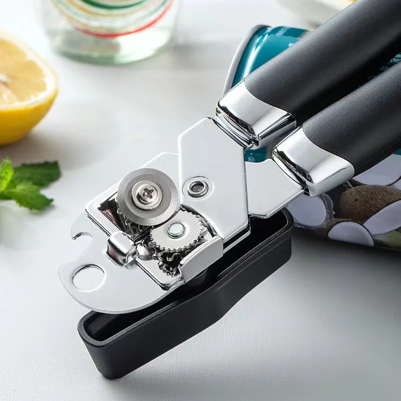 Multifunktionaler Edelstahl-Dosenöffner – Ergonomisch, langlebig & umweltfreundlich