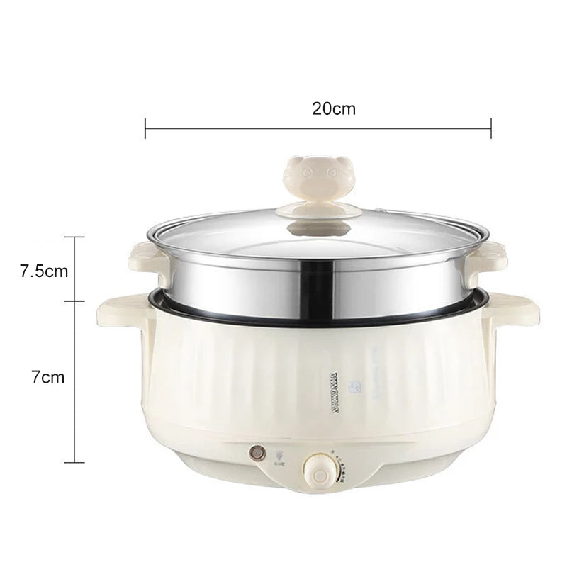 Vielseitiger Mini Reiskocher – 1,7L & 3,2L | Antihaft | Schnelle Zubereitung | BALASHOV