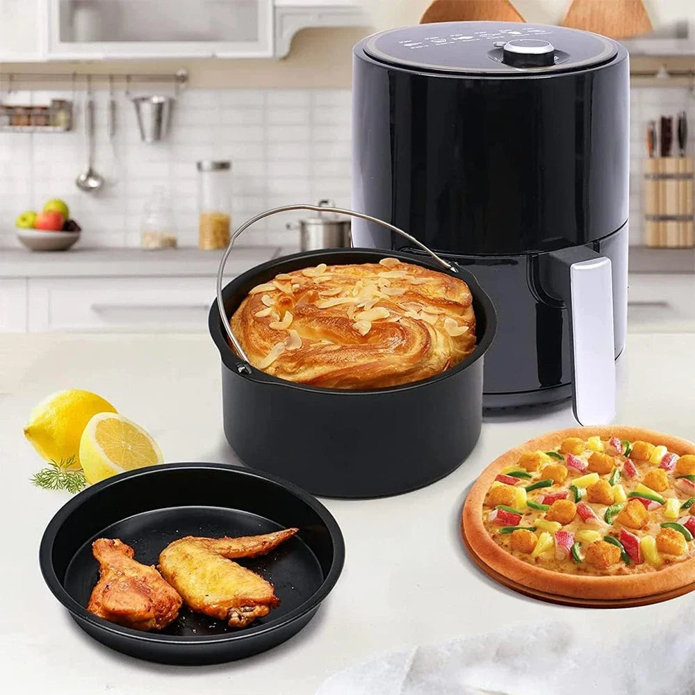 Antihaft Kuchenform 6/7/8 Zoll – Ideal für Pizza, Kuchen und mehr
