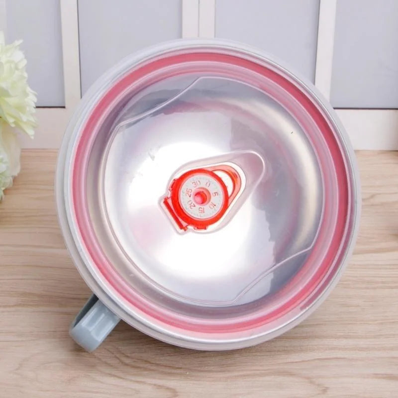 1PCS Edelstahl Schüssel mit Griff Einfarbig Anti Verbrühungen Instant Nudeln Rühren Schüssel Küche Geschirr Lebensmittel Zubehör