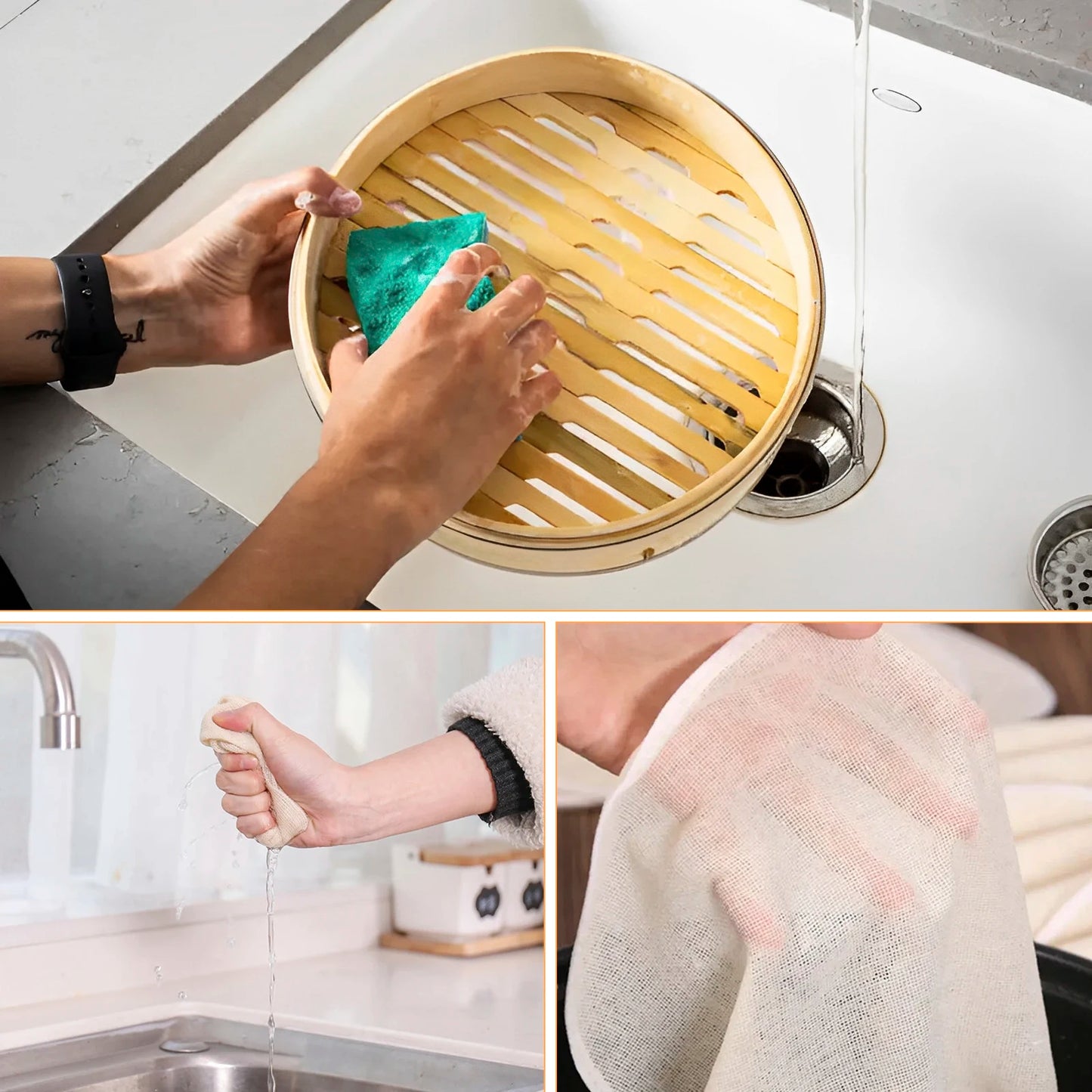 Bambus Dampferkorb von Willstar – Gesund Dampfen mit 100% natürlichem Bambus