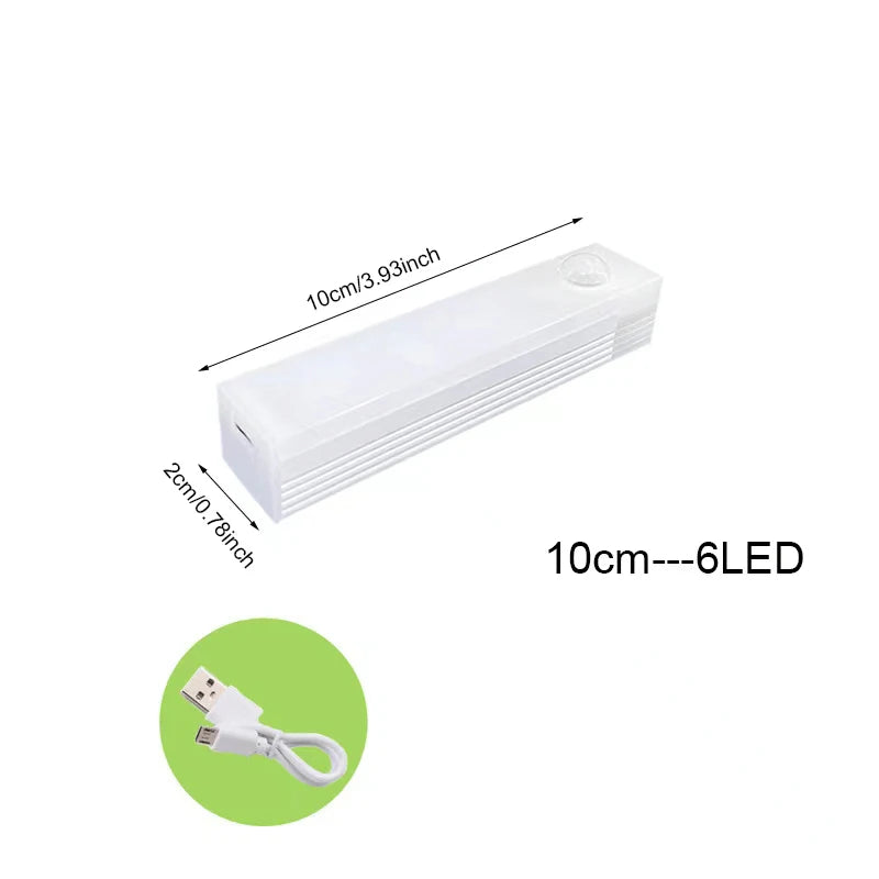 LED Nachtlicht Motion Sensor für Küche Schlafzimmer Detektor Licht Schrank Treppe Hintergrundbeleuchtung