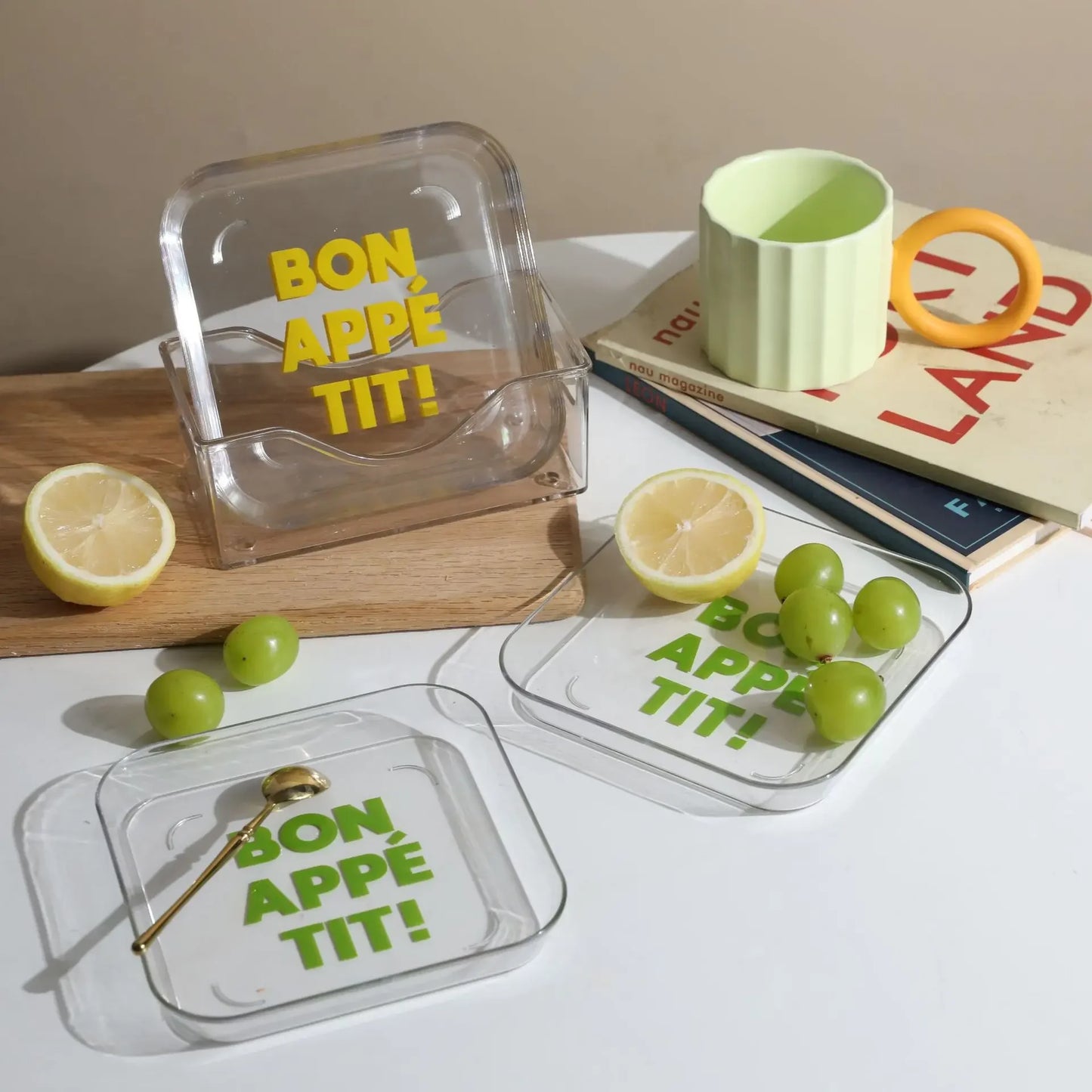 Little Bear Dinner Plate – Niedlicher Cartoon Teller für Snacks & Früchte