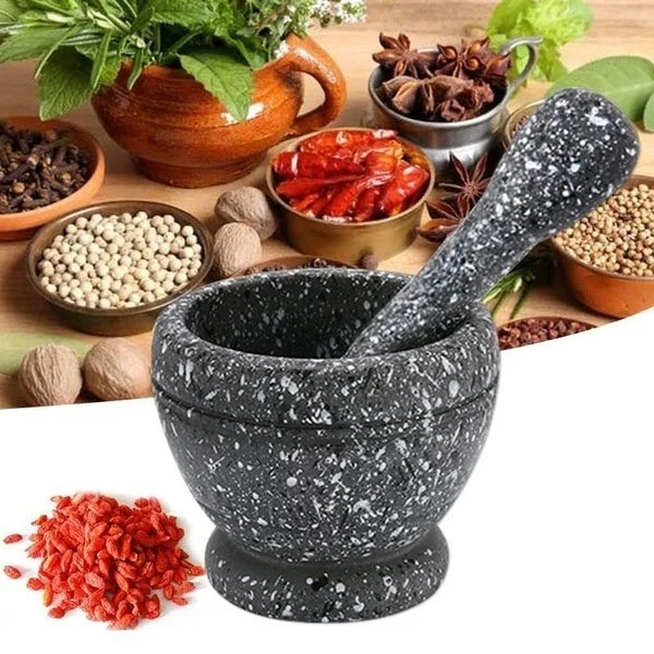 Umweltfreundliche Gewürzmühle – Perfekt für Knoblauch, Pfeffer und Kräuter