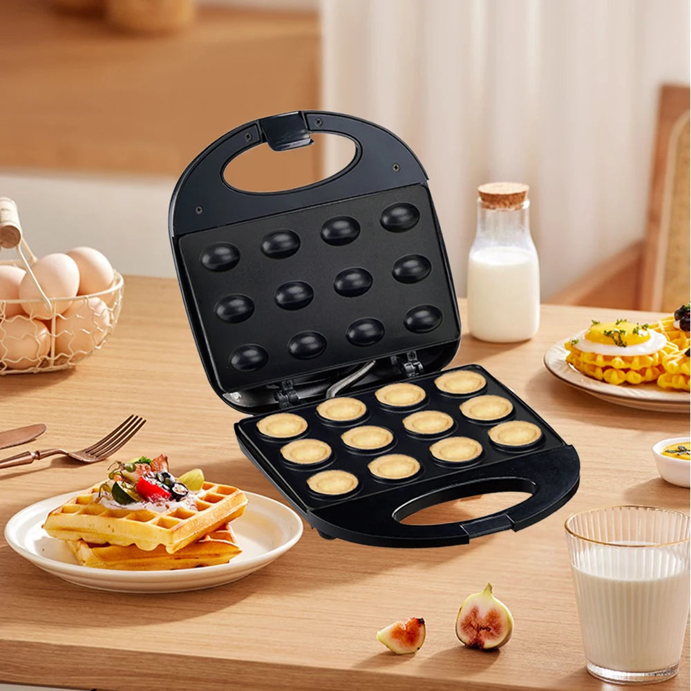 Waffeleisen Kuchen Maker mit auswechselbaren Platten – Schnell und einfach backen