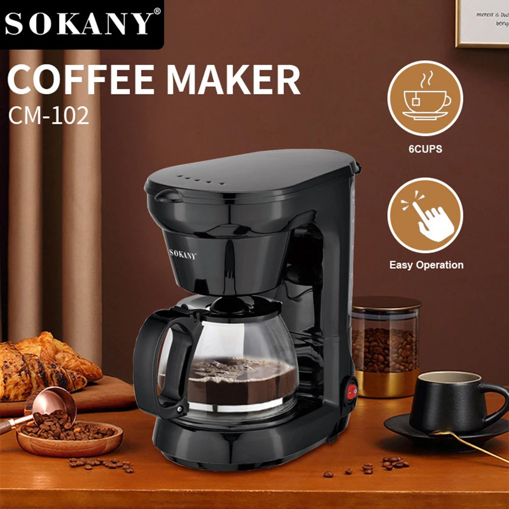 Automatische Kaffeemaschine Houselin CM-102 | Perfekter Kaffee für Zuhause & Büro