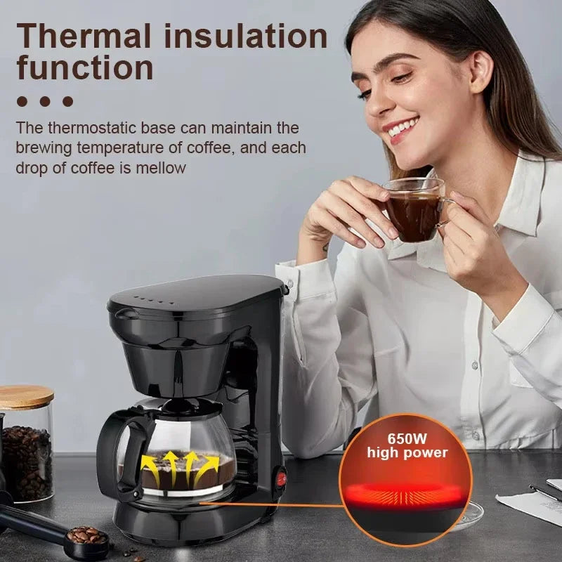 Automatische Kaffeemaschine Houselin CM-102 | Perfekter Kaffee für Zuhause & Büro