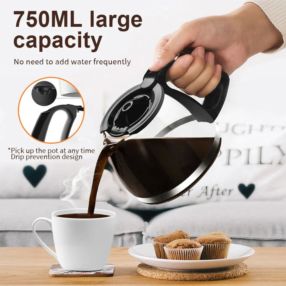 Automatische Kaffeemaschine Houselin CM-102 | Perfekter Kaffee für Zuhause & Büro