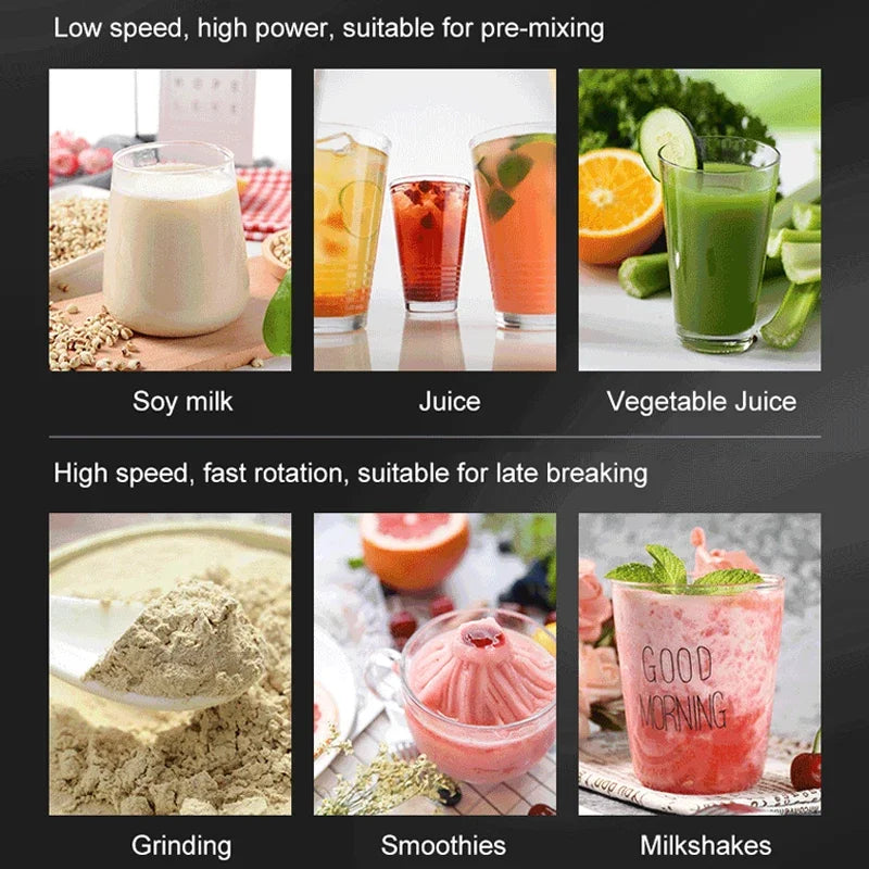 BALASHOV Hochleistungsmixer – Leistungsstarker Mixer für Smoothies, Suppen & Eiszerkleinerung