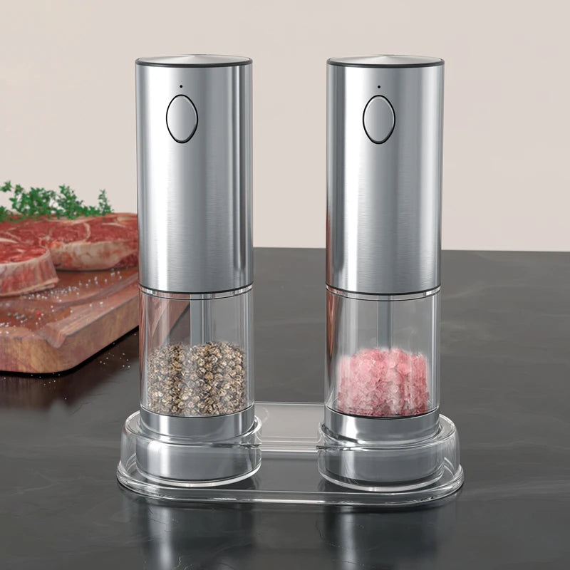 Automatische Salz- und Pfeffermühle FLYMUYU – Elegantes Design & Einfache Handhabung
