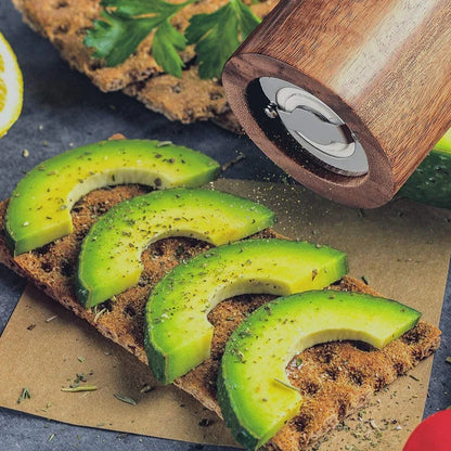 Leeseph Salz- & Pfeffermühle aus Holz – Frische Gewürze für Ihre Küche