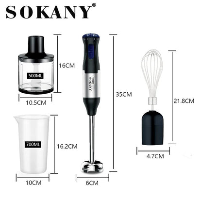Sokany Handmixer 1000W – All-in-One Mixer für Ihre Küche