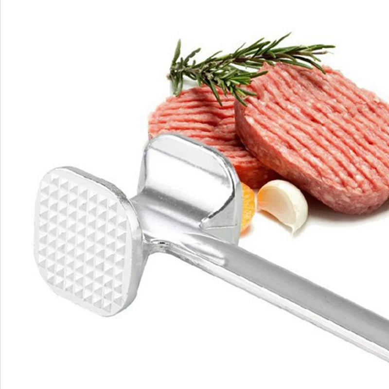 Fleischklopfer Aluminium Fleischhammer – Doppelseitiger Tenderizer für jedes Fleisch