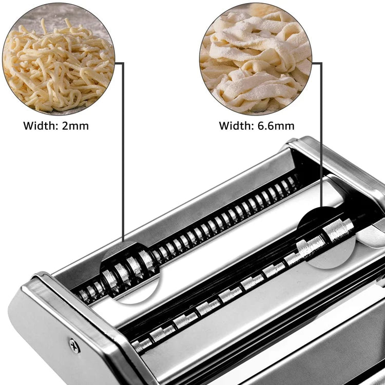 Kitchenaid Edelstahl Nudelmaschine | Pasta Maker für schnelle Teigwaren