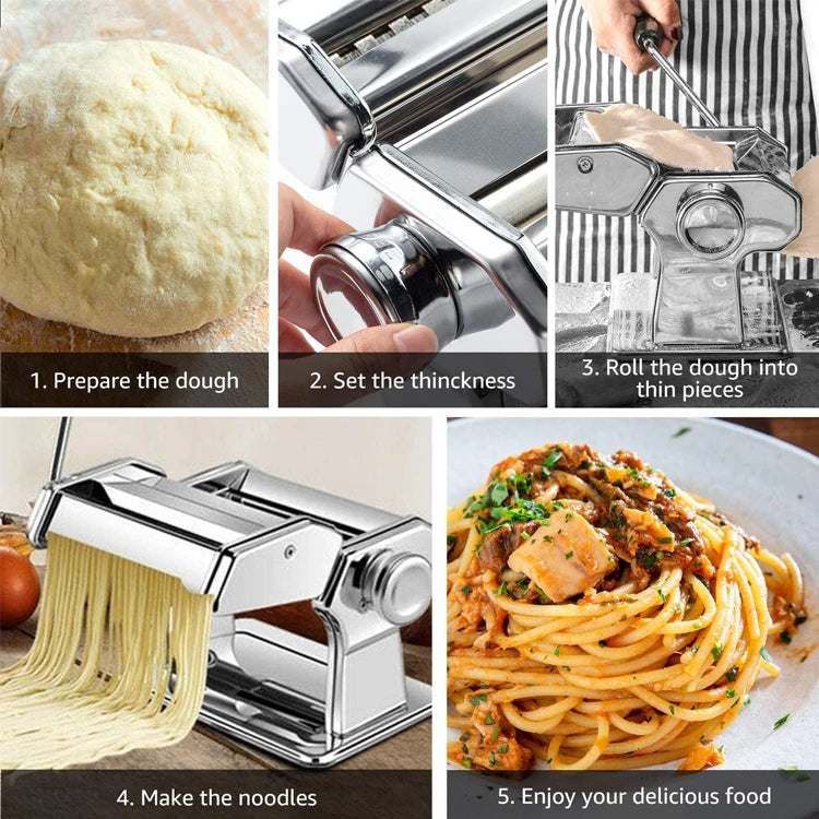 Kitchenaid Edelstahl Nudelmaschine | Pasta Maker für schnelle Teigwaren