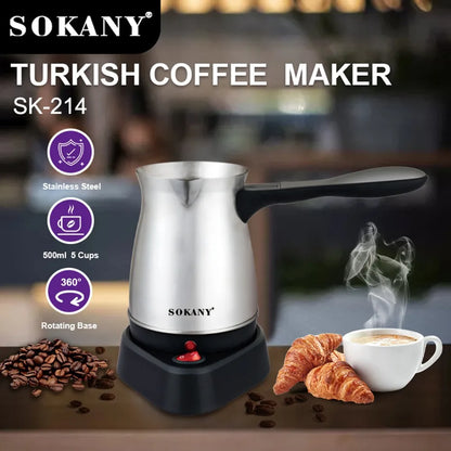 220v 5 Tassen Kemei Elektrische Türkische Griechische Kaffeemaschine