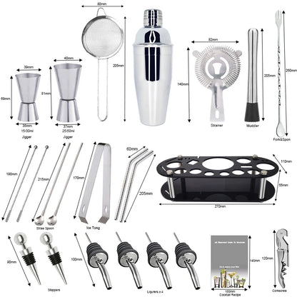 Edelstahl Bar-Set XINGZHAOHOME – Der perfekte Helfer für Ihre Bar