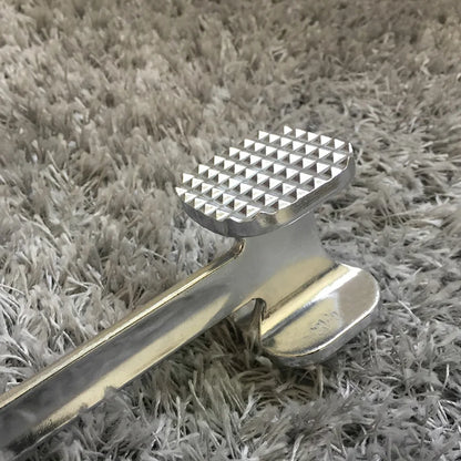 Fleischklopfer Aluminium Fleischhammer – Doppelseitiger Tenderizer für jedes Fleisch