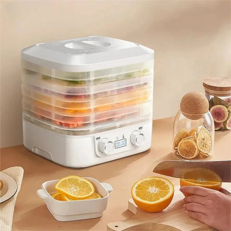 5-Schicht Obsttrockner – Intelligenter Lebensmittel-Dehydrator mit Thermostat