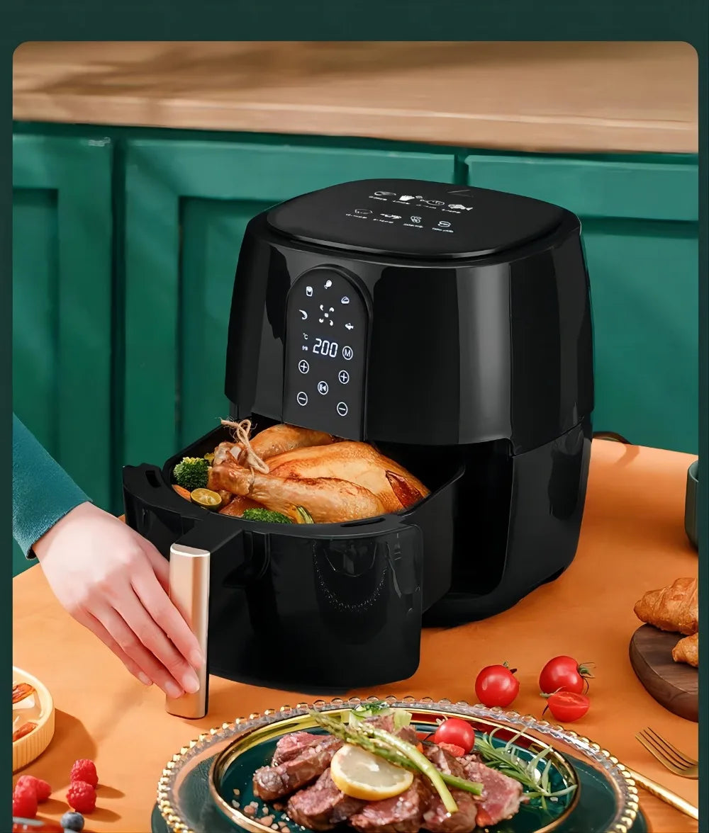 BALASHOV Heißluftfritteuse 4,5L – Gesund frittieren ohne Öl | 1200W
