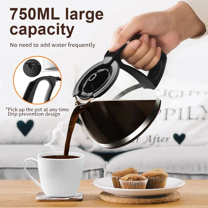 Automatische Kaffeemaschine Houselin CM-102 | Perfekter Kaffee für Zuhause & Büro