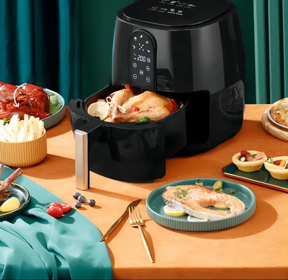 BALASHOV Heißluftfritteuse 4,5L – Gesund frittieren ohne Öl | 1200W