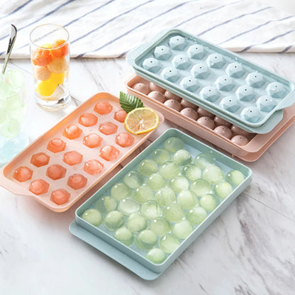 Eiswürfelform für runde Kugeln – Perfekt für Bar, Küche und Partys